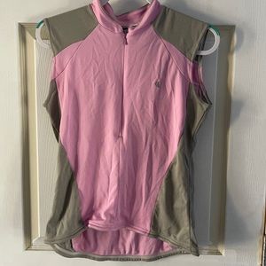 Pearl Izumi for Women Cycling Jersey (sleeveless) double pockets on back Size XL